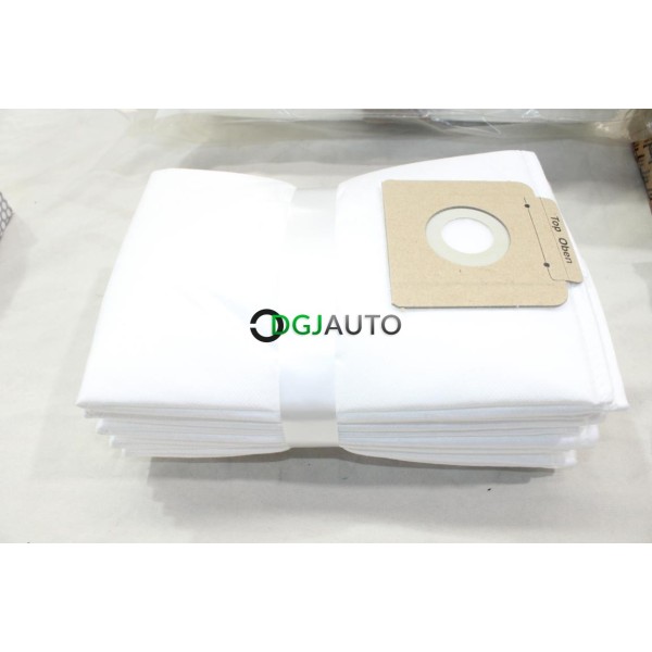 Pack 10 sacs filtrants non tissés Karcher 6.907-017.0 pour aspirateur karcher T12 T15 