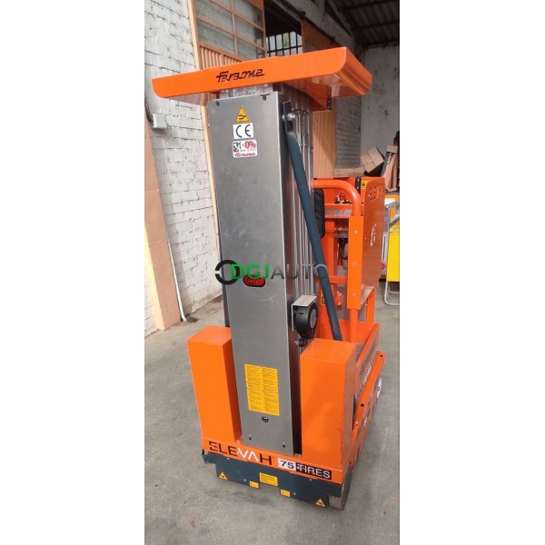 Nacelle élévatrice Faraone elevah 75 tires de 2020 seulement 125H de travail capacité 250KG 6.6m hauteur de travail