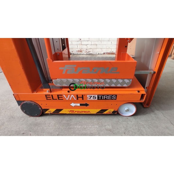 Nacelle élévatrice Faraone elevah 75 tires de 2020 seulement 125H de travail capacité 250KG 6.6m hauteur de travail