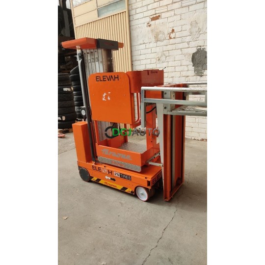 Nacelle élévatrice Faraone elevah 75 tires de 2020 seulement 125H de travail capacité 250KG 6.6m hauteur de travail