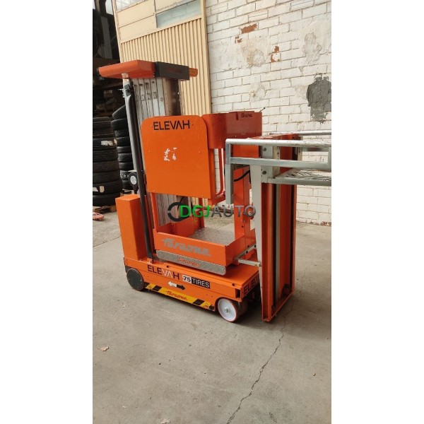 Nacelle élévatrice Faraone elevah 75 tires de 2020 seulement 125H de travail capacité 250KG 6.6m hauteur de travail