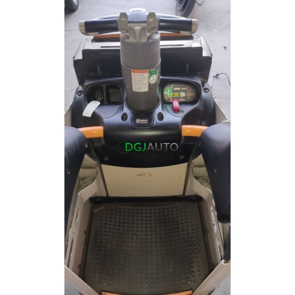 Transpalette electrique quai de chargement Crown WT 3040 series 1056H de 2015 capacité 2000KG avec son chargeur