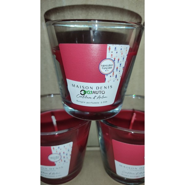 (Envoi nous consulter) 3 Palette de 3000 bougies au total parfumées confiture d'antan Made in France Maison Denis