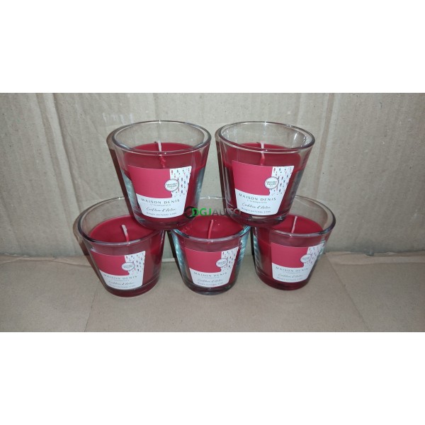 (Envoi nous consulter) 3 Palette de 3000 bougies au total parfumées confiture d'antan Made in France Maison Denis