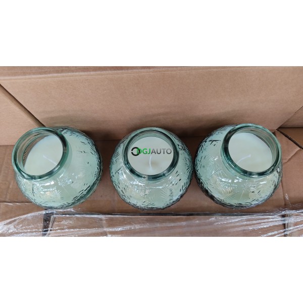 (Envoi nous consulter) 1 Palette de 240 bougies pot en verre parfumée tropical (180) et fraise (60) Made in France Maison Denis