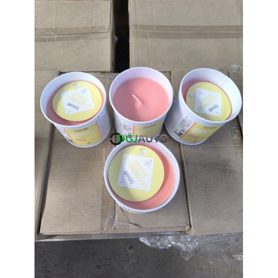 1 Bougie parfumée citronelle et feu de bois Estivade Cigale et BBQ Made in France Maison Denis