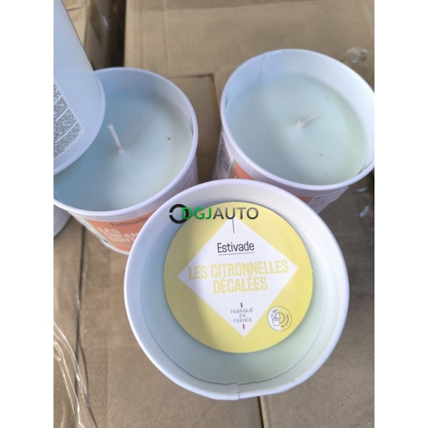 1 Bougie parfumée citronelle et CBD Estivade Les enfants sont couchés Made in France Maison Denis