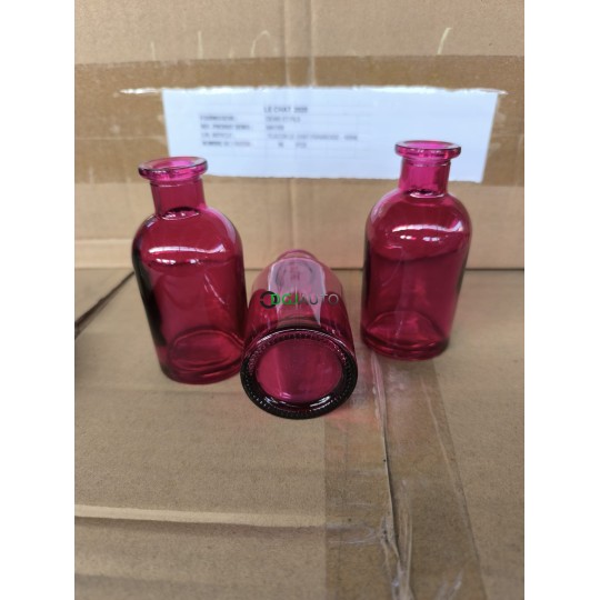 (Envoi nous consulter) 1 Palette de 2500 flacons en verre framboise 100ml Maison Denis Le chat