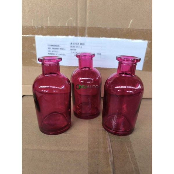 (Envoi nous consulter) 1 Palette de 2500 flacons en verre framboise 100ml Maison Denis Le chat