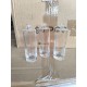 (Envoi nous consulter) 1 Palette de 370 flacons en verre transparent 100ml Maison Denis
