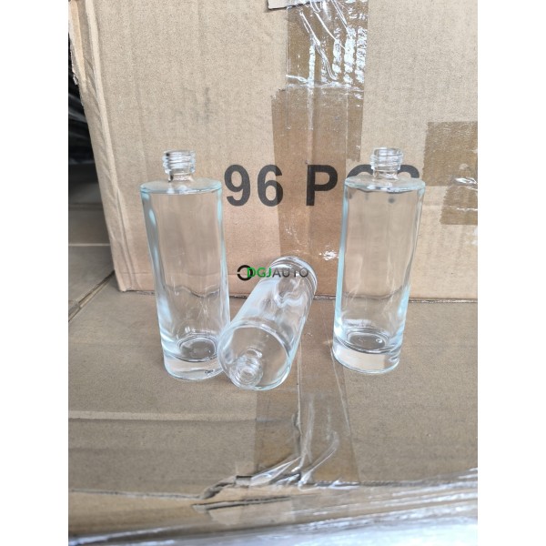 (Envoi nous consulter) 1 Palette de 370 flacons en verre transparent 100ml Maison Denis