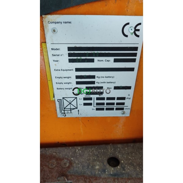 Transpalette electrique quai de chargement Still SU20 HS hors service de 2008 avec chargeur TB pulls HS hors service 690KG +