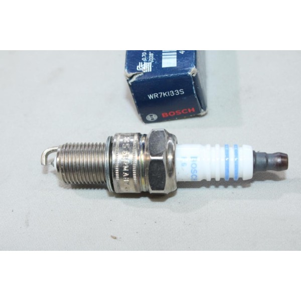 Lot 2 bougies allumage iridium Bosch WR7KI33S 0242236576 pour audi 80 100 A6 BMW serie 5 E34 chevrolet matiz aveo spark lanos 