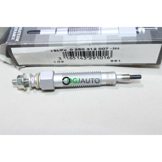 Jeu 2 bougies préchauffe Bosch N°039 0250312007 pour mitsubishi L300 space wagon lancer 5 V pajero 2 II galant 7 8 VII VIII 