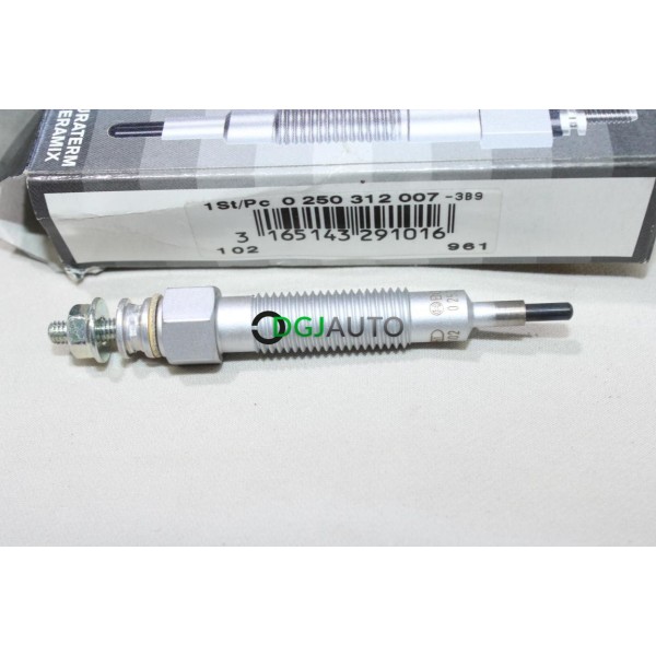 Jeu 2 bougies préchauffe Bosch N°039 0250312007 pour mitsubishi L300 space wagon lancer 5 V pajero 2 II galant 7 8 VII VIII 