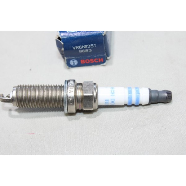 Lot 2 bougies allumage double iridium Bosch VR6NII35T 9683 0242140536 pour renault kadjar espace 5 V megane 4 IV talisman 