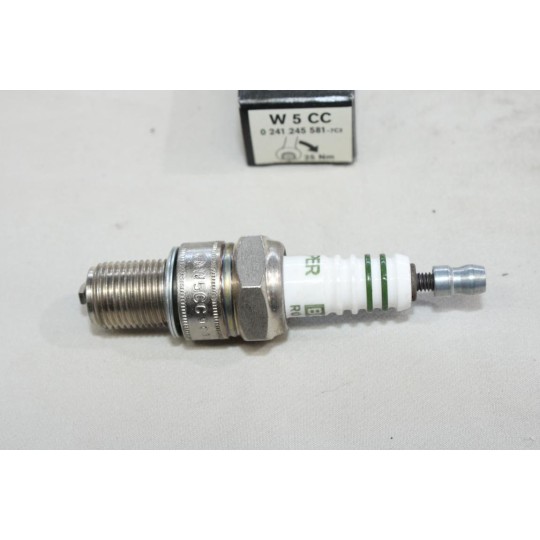 Lot 5 bougies allumage Bosch W5CC 0241245581 pour mercedes SL R198 NSU 1200 moto scooter benelli 125 250 2C hercules ZX 