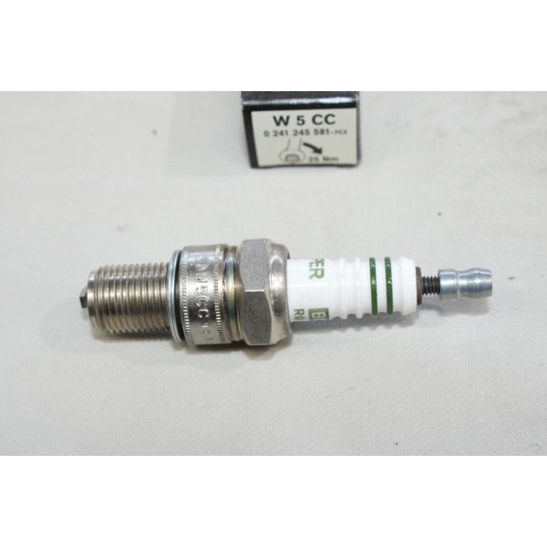 Lot 5 bougies allumage Bosch W5CC 0241245581 pour mercedes SL R198 NSU 1200 moto scooter benelli 125 250 2C hercules ZX 
