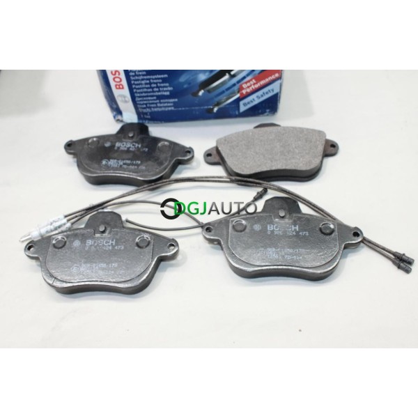 Jeu 4 plaquettes de frein avant montage bendix Bosch BP242 0986424473 pour citroen xantia 