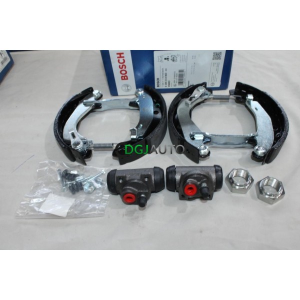 Kit frein arriere prémonté 180x32mm montage bendix Bosch KS063 0204114063 pour peugeot 205 