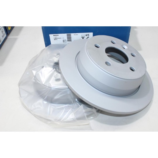 Jeu 2 disques de frein arriere plein 280mm diametre Bosch BD772 0986478873 pour mercedes vito W638 
