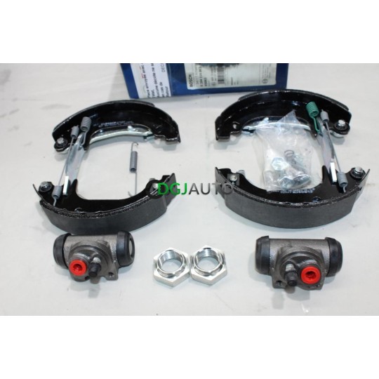 Kit frein arriere prémonté 180x32mm montage bendix Bosch KS063 0204114063 pour peugeot 205 