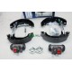 Kit frein arriere prémonté 180x32mm montage bendix Bosch KS063 0204114063 pour peugeot 205 