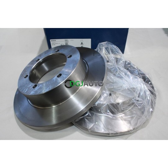 Jeu 2 disques de frein arriere plein 280mm diametre Bosch BD1666 0986479539 pour nissan cabstar NT400 renault maxity 