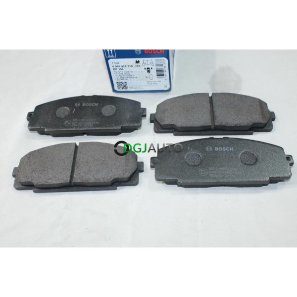Jeu 4 plaquettes de frein avant montage akebono Bosch BP154 0986424319 pour toyota hiace dyna granvia 