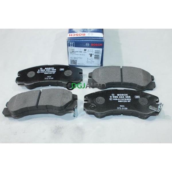 Jeu 4 plaquettes de frein avant montage akebono Bosch BP177 0986424366 pour opel frontera A monterey A B isuzu trooper 