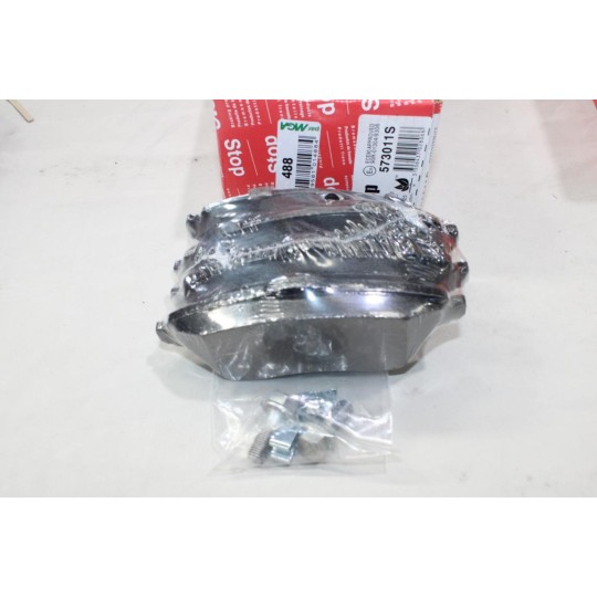 Jeu 4 plaquettes de frein avant montage Stop 573011S pour opel corsa C combo C meriva A tigra B 