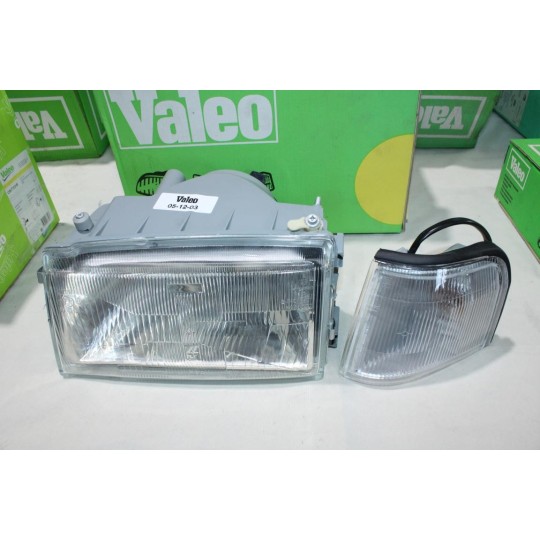 Phare projecteur avant gauche avec feu clignotant Valeo 084327 pour fiat uno 