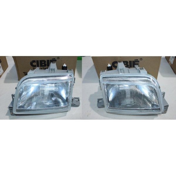 Jeu 2 phares projecteur avant gauche + droit Cibie Valeo 088190 + 088191 pour renault clio 1 