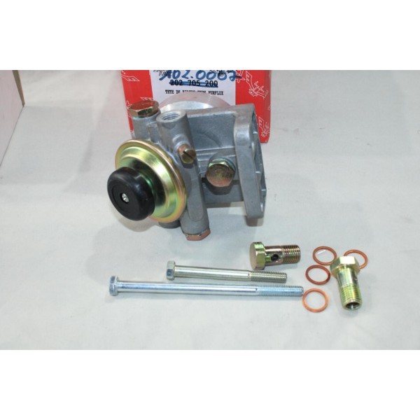 Tete de filtre à carburant gazoil support sans rechauffeur adaptable avec pompe amorcage Lumlux 20270520Q 102.0007 