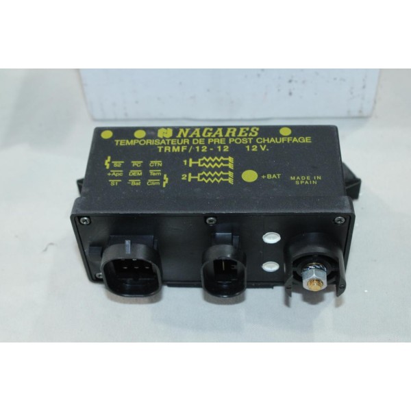 Boitier de prechauffage Nagares 100.0012 TRMF/12-12 pour renault 19 21 25 R19 R21 R25 megane 1 laguna 1 clio 1 2 I II 1.9 2.1 D 