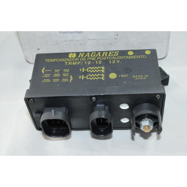Boitier de prechauffage Nagares 100.0017 TRMP/12-12 pour renault 19 R19 clio 1 megane 1 dont scenic kangoo express 
