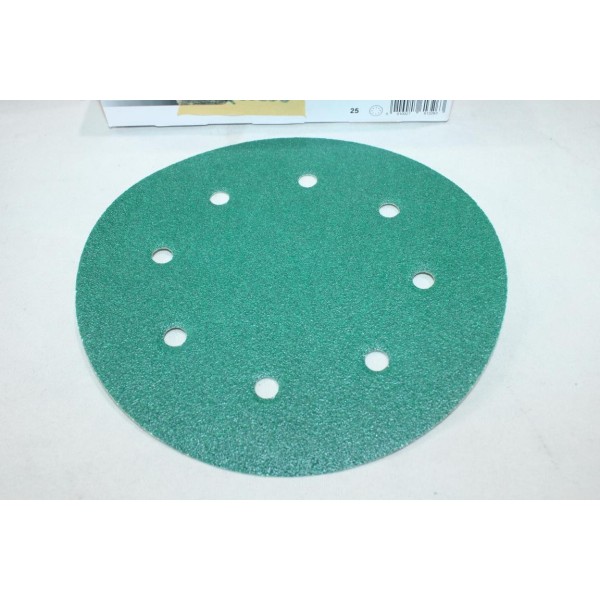 Boite 25 disques abrasifs poncage P60 203mm diametre disc 245 LD800C hookit 3M 30414 5010027613263 