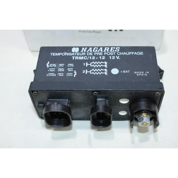Boitier de préchauffe Nagares 100.0011 TRMC/12-12 pour renault laguna 1 2.2D 2.2 D diesel 