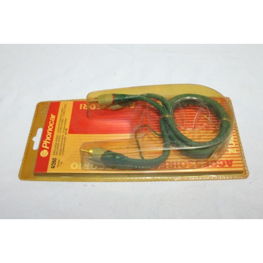 Cable rallonge faisceau RCA radio 60cm Phonocar 4/260 