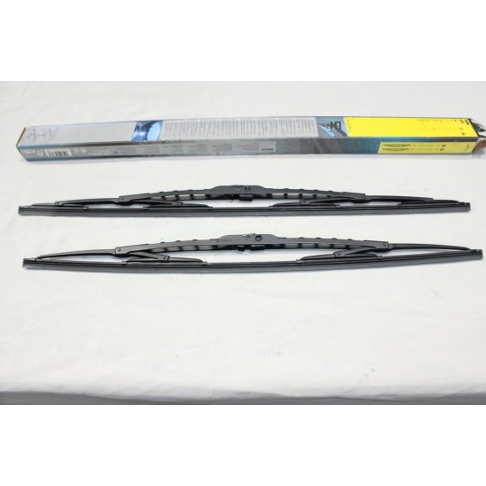 Jeu 2 balais essuie glace 600MM + 550MM Bosch 608 3397118307 pour BMW X53 citroen C-crosser fiat multipla mitsubishi outlander 