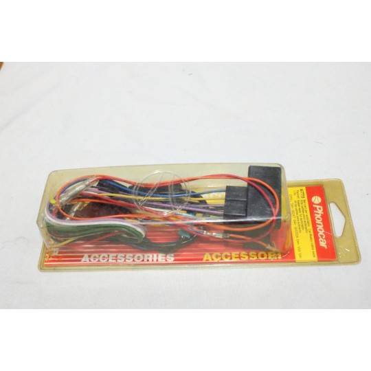 Cable faisceau electrique branchement poste radio autoradio Phonocar 4/775 pour audi seat skoda volkswagen opel partir de 2004 