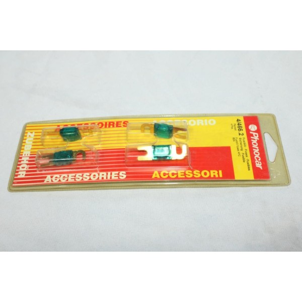 Blister 4 fusibles 60A AFC honocar 4/466.2 pour équipement radio audio 