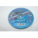 Disque à ebarbage metal 230mm 6.5mm Norton AA24R-BF blue pro 200 