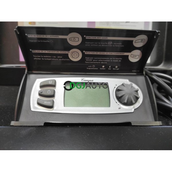 Boitier de commande Campa thermostat digital ceup gestion manuelle confort pour radiateur électrique (MODELE EXPOSITION MALETTE