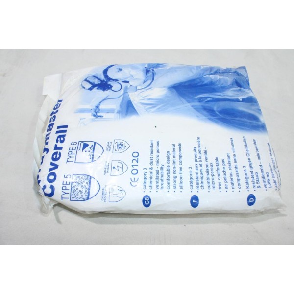 Combinaison de protection jetable taille L categorie III Coverall 16066 