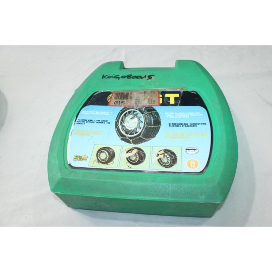 Jeu 2 chaines neige Konig N°015 pour pneu roue jante 500/12 155/80/10 145/70/12 135/12 165/70/10 135/70/13 500 12 155 80 10 145 