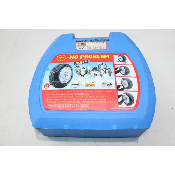 Jeu 2 chaines neige Konig N°020 pour pneu roue jante 145/12 150/12 135/13 155/70/12 145/70/13 155/65/13 165/55/13 160/65/315 