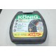 Jeu 2 chaines neige Konig N°075 pour pneu roue jante 205/55/15 215/50/15 205 55 15 215 50 15 
