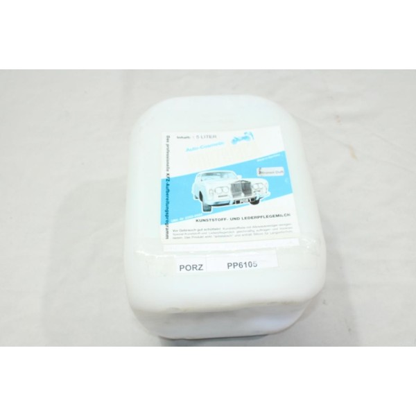 Bidon 5L 5 litres auto cosmetic nettoyant plastique Porzelack PP6105 