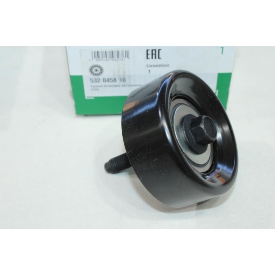 Galet enrouleur de courroie accessoire INA 532045810 pour ford fiesta 4 IV focus 2 II galaxy 2 II smax s-max cmax c-max mondeo 